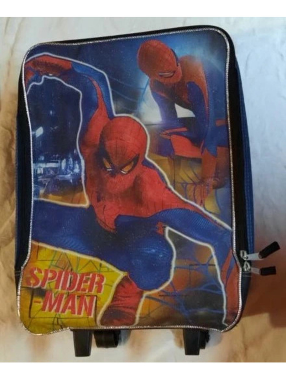 Marvel Spider-Man Vintage Rolling Suitcase w/Collapsible Handle